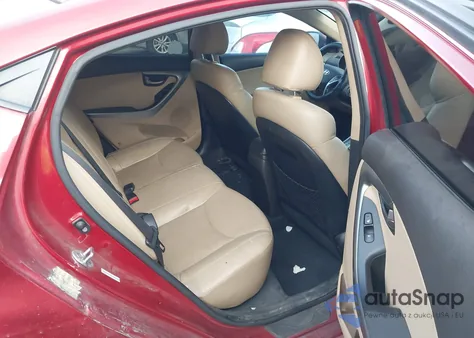 2012 Hyundai Elantra Limited (Ulsan Plant) from USA, damaged, VIN KMHDH4AE8CU425583